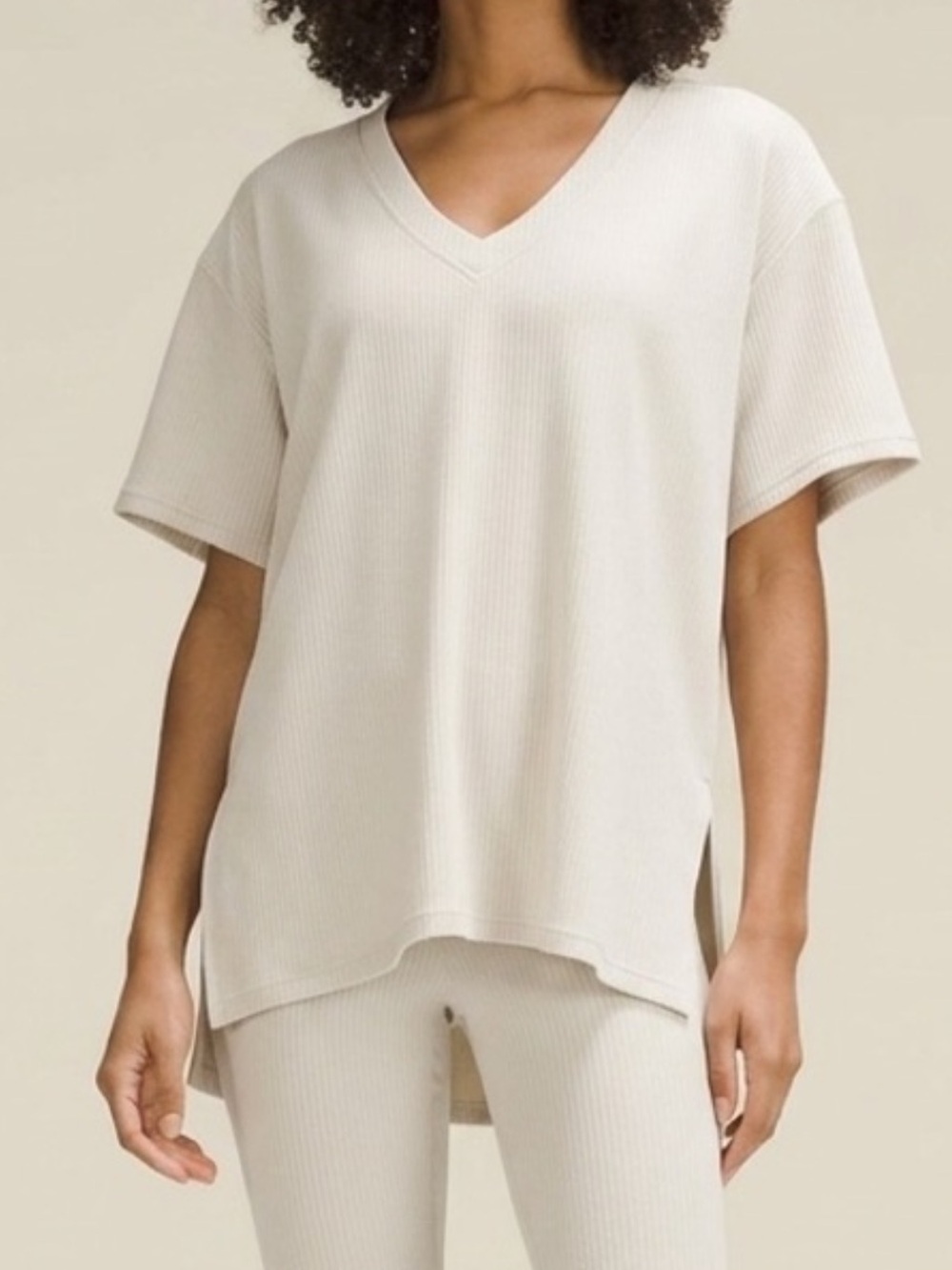 Lululemon Ribbed Softstreme Relaxed-Fit T-Shirt